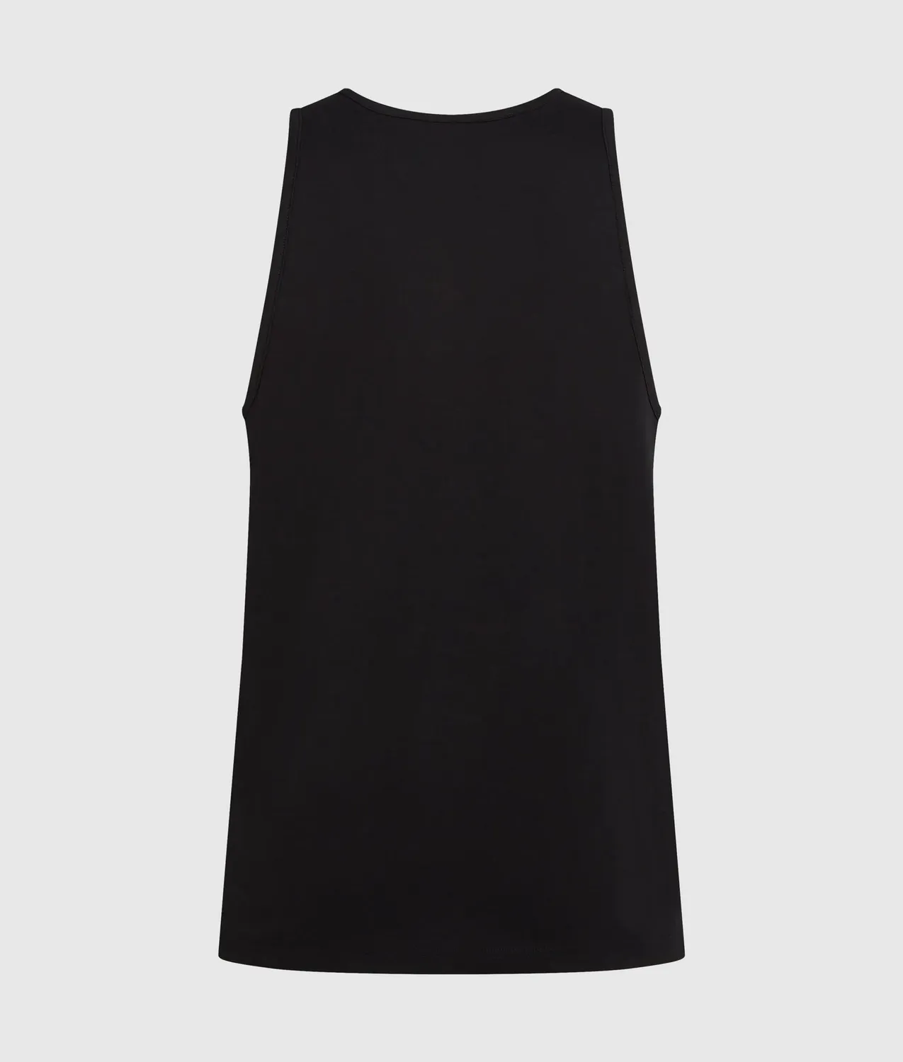 Karl Lagerfeld KL Jeans Logo Tank Top Baumwolle weiß