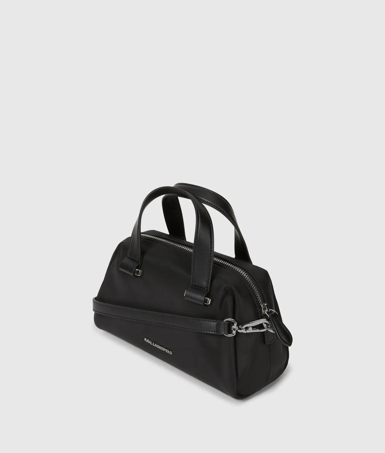 Karl Lagerfeld Ikon Choupette Satchel Tasche Nylon