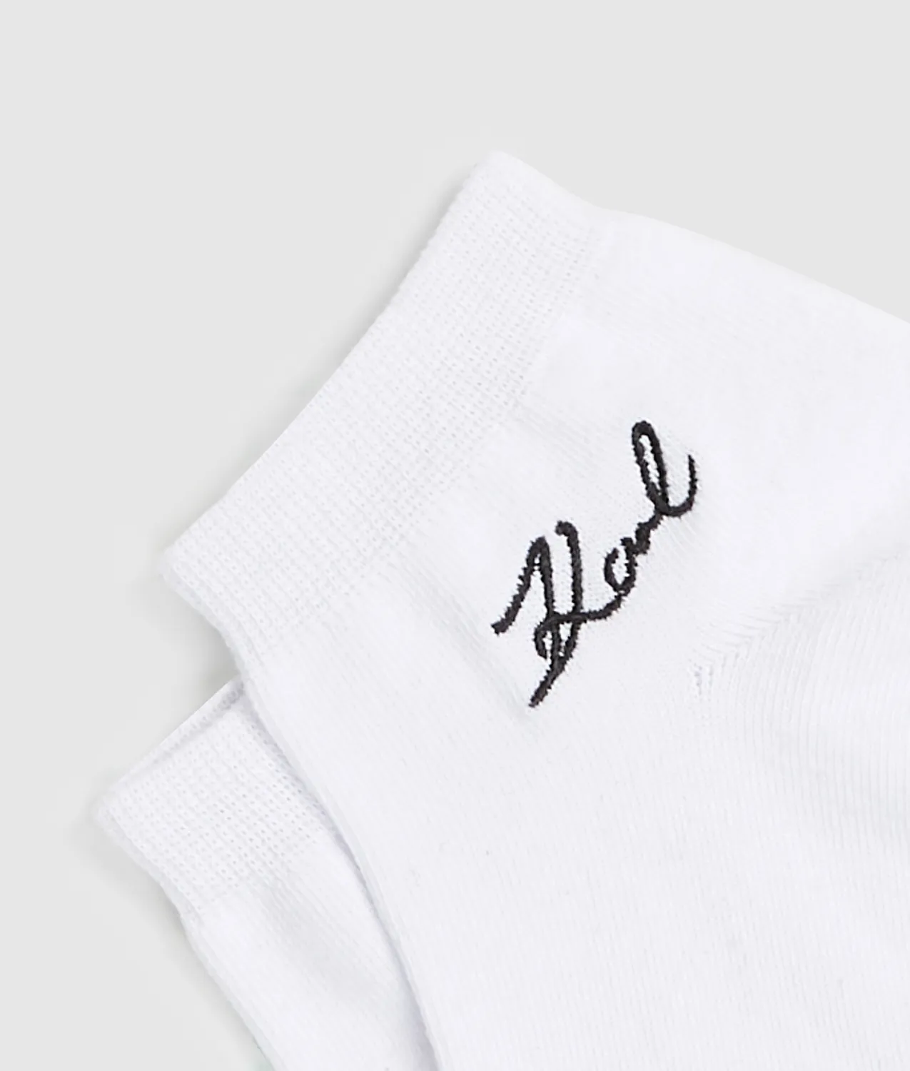 Karl Lagerfeld Signature Sneaker-Socken 5er-Pack Baumwolle