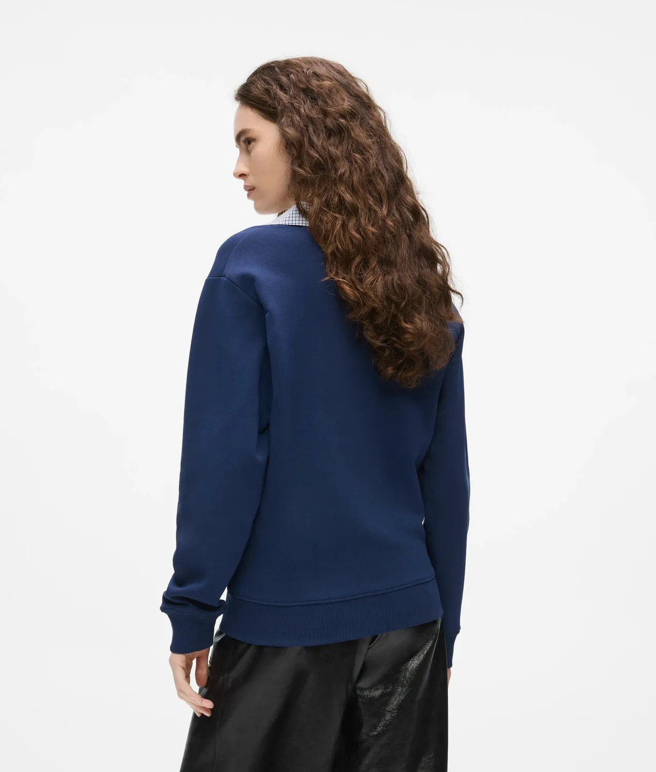 Karl Lagerfeld Ikon V-Neck Sweatshirt Stickerei