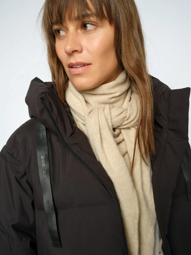Mos Mosh MMEnata Cashmere Schal Oxford Tan Dreieck