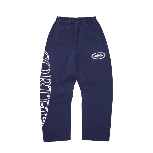 Corteiz Superior Royale Open Hem Jogginghose Navy