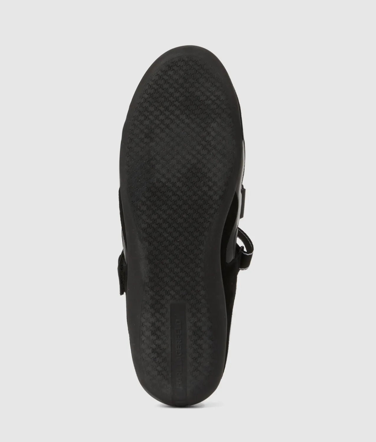 Karl Lagerfeld Altia Kross Ballerinas Leder metallic
