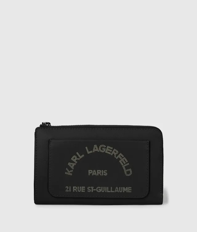 Karl Lagerfeld K/Daily Geldbörse Zip Leder