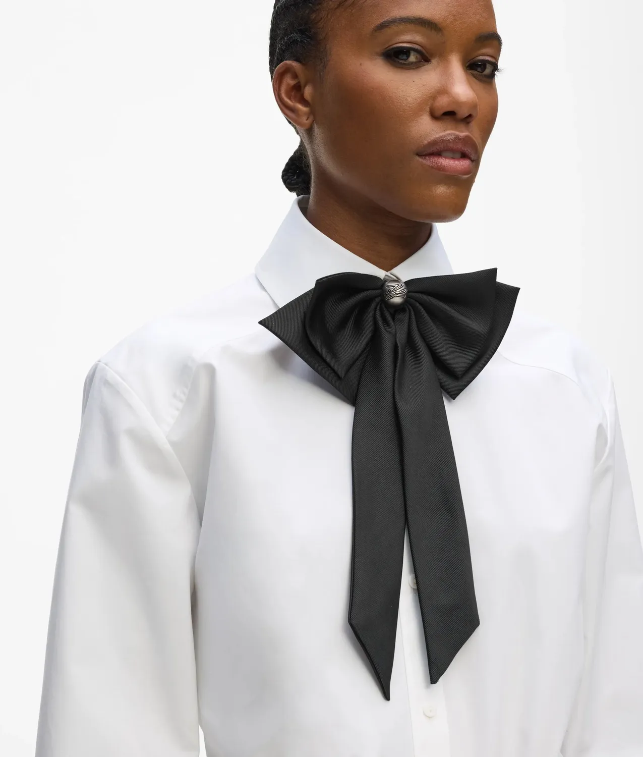 Karl Lagerfeld K/Autograph Fliege One Size Schwarz Statement