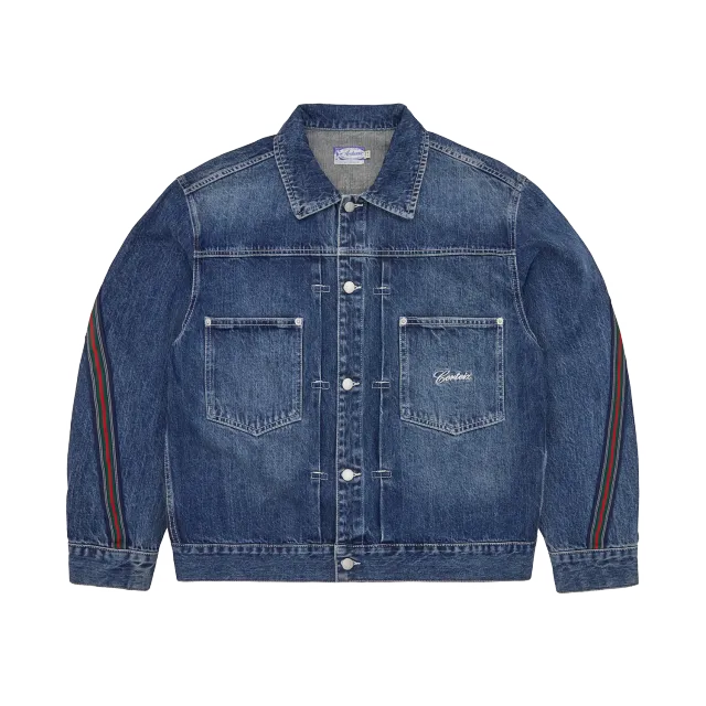 Corteiz Savoy Denimjacke Chalk Wash XS-XXL Denim
