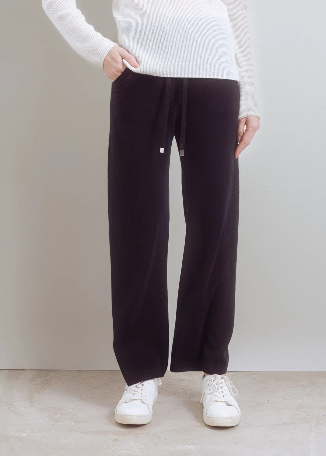 Senatex Merino Strickhose Navy extrafein
