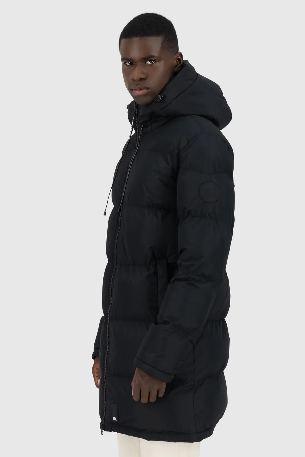 Alife & Kickin TimonAK A Puffer Parka Schwarz Herren Winter