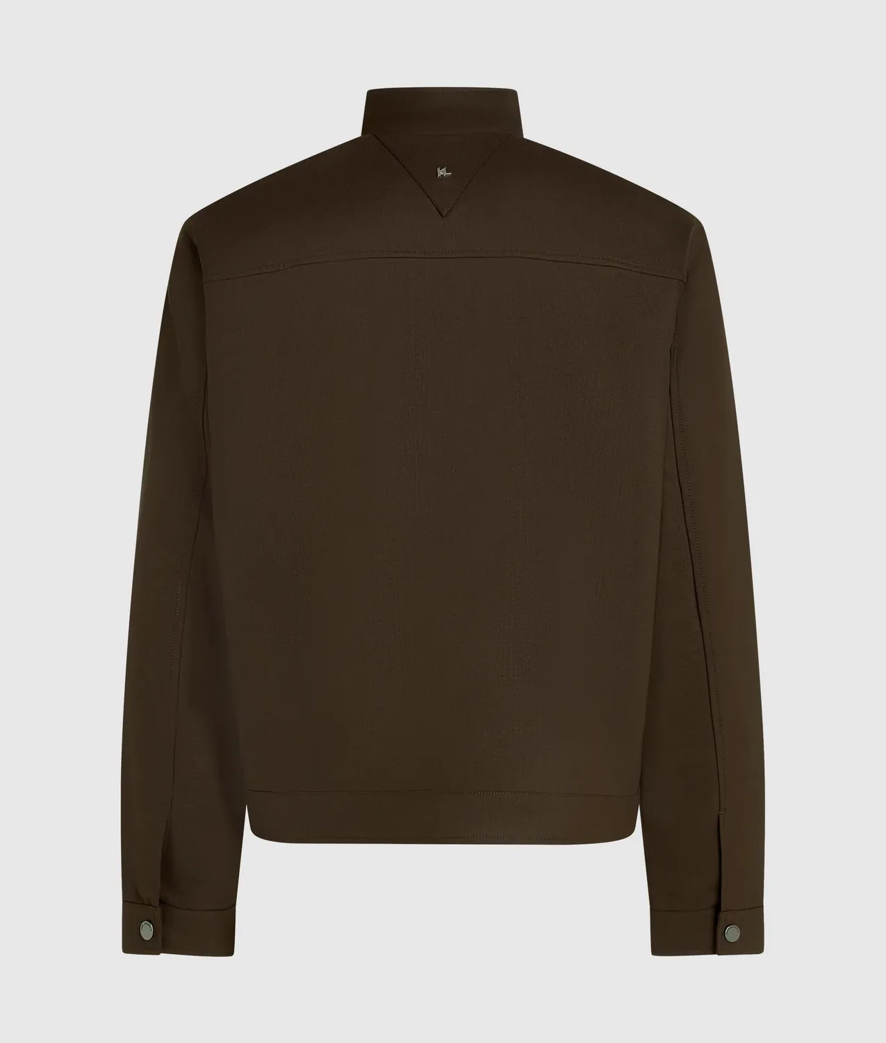 Karl Lagerfeld Jacke Wollmix leicht mit Trichterkragen