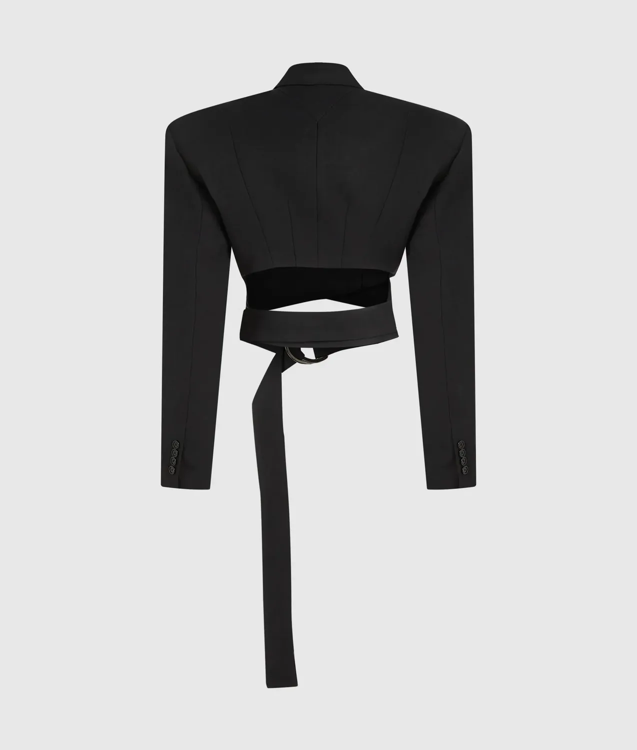 Karl Lagerfeld KL Studio Wrap Blazer Wickelblazer cropped