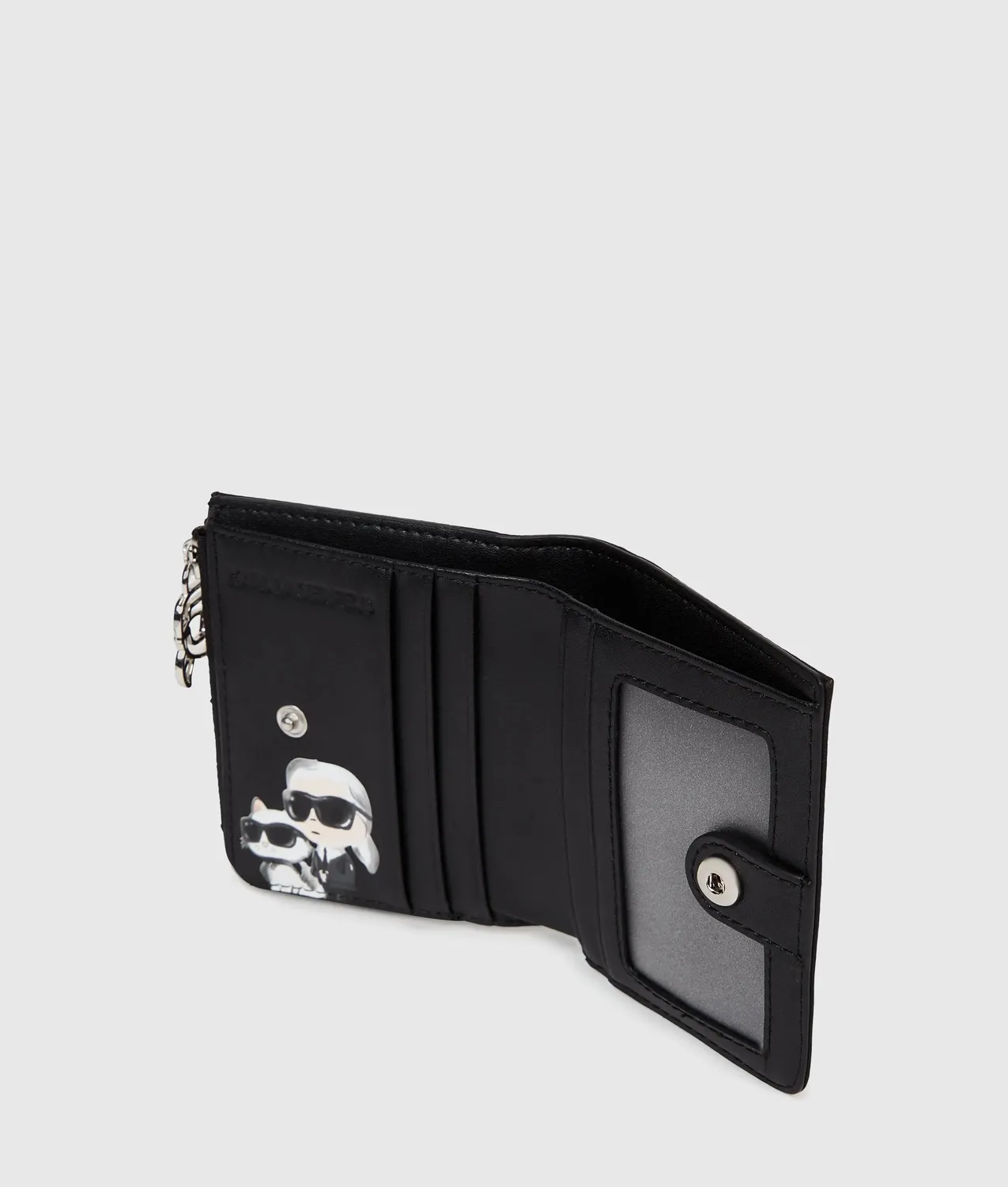 Karl Lagerfeld Ikon Bifold Geldbörse Nylon Aquarell