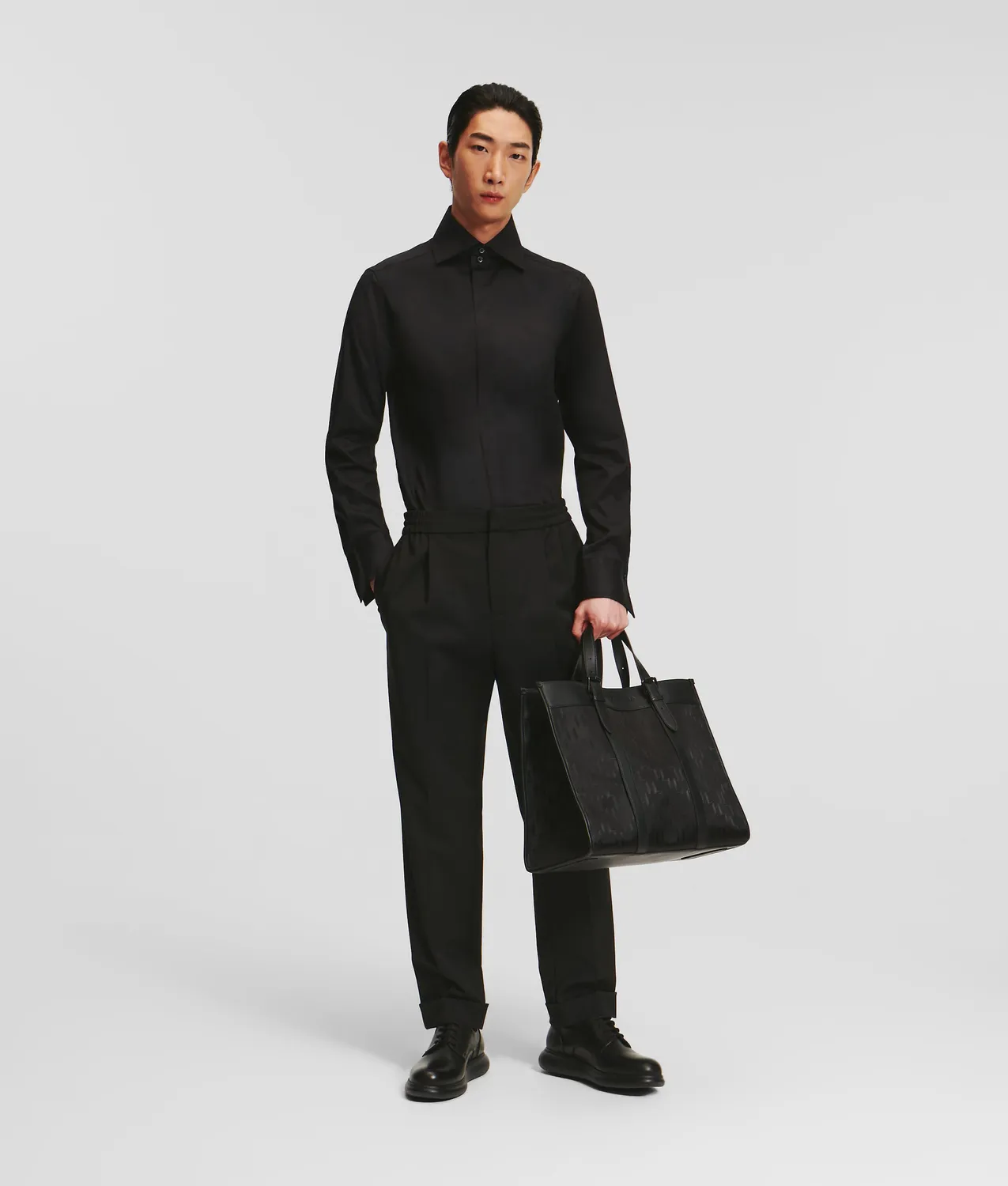 Karl Lagerfeld Karl Essential Hemd Bio-Baumwolle