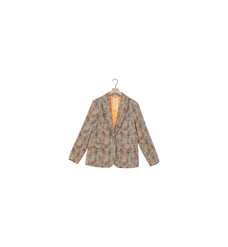 Mos Mosh MMLina Sinu Blazer Cement 40 Jacquard