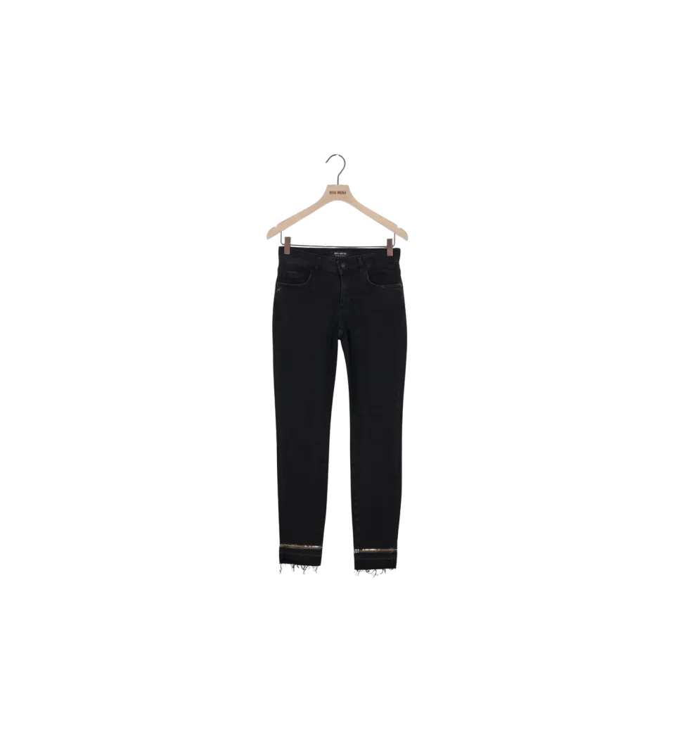 Mos Mosh ReLoved MMSumner Glam Jeans Black Denim 25 Secondhand