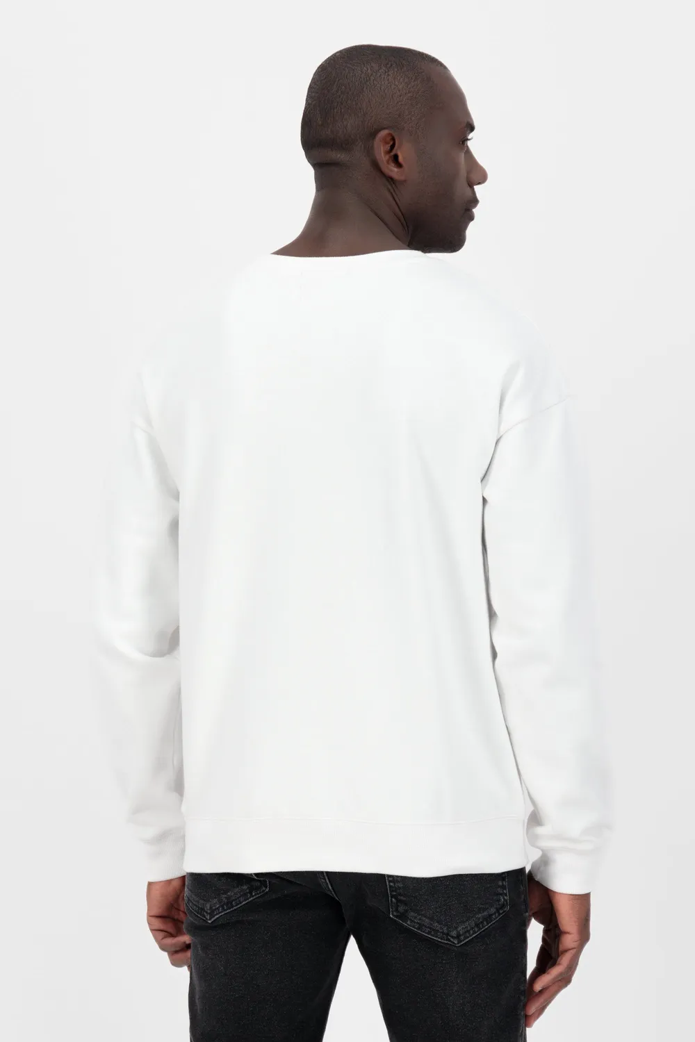 Alife & Kickin LucAK A Sweatshirt Weiß Herren Baumwolle