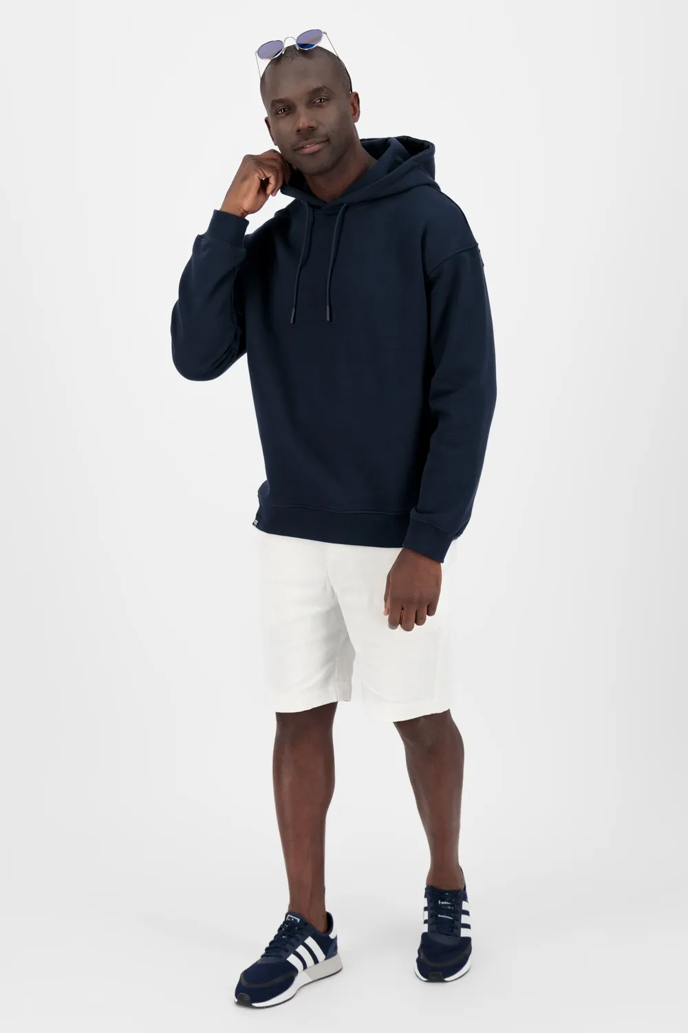 Alife & Kickin BelaAK A Hoodie Dunkelblau Baumwolle