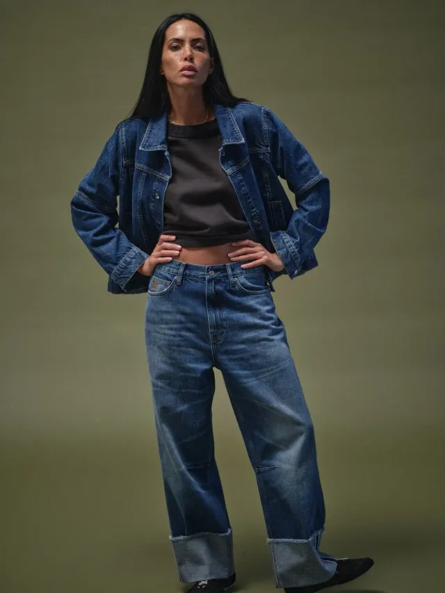 Mos Mosh MMHalo Selfedge Jeans Hellblau Straight Regular
