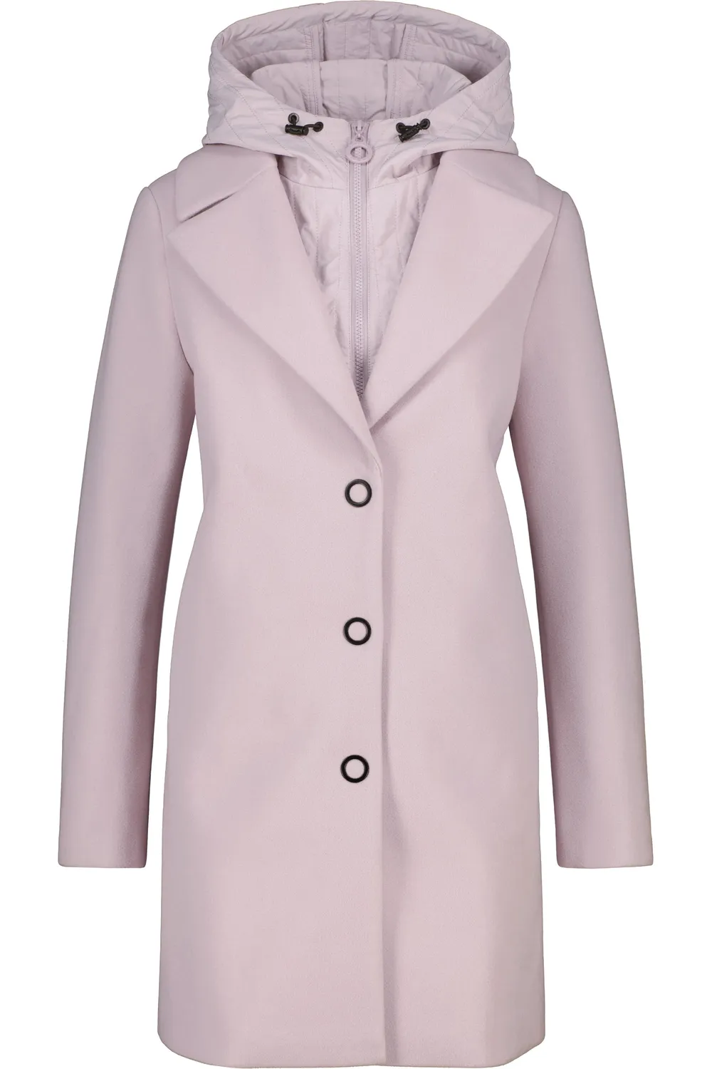 Alife & Kickin AjaAK A Jacke Violett Hybrid Wintermantel