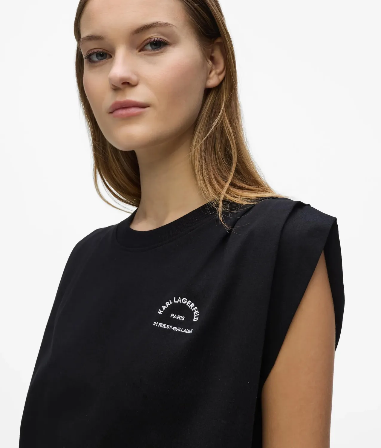 Karl Lagerfeld Rue St-Guillaume Tank Top Bio-Baumwolle