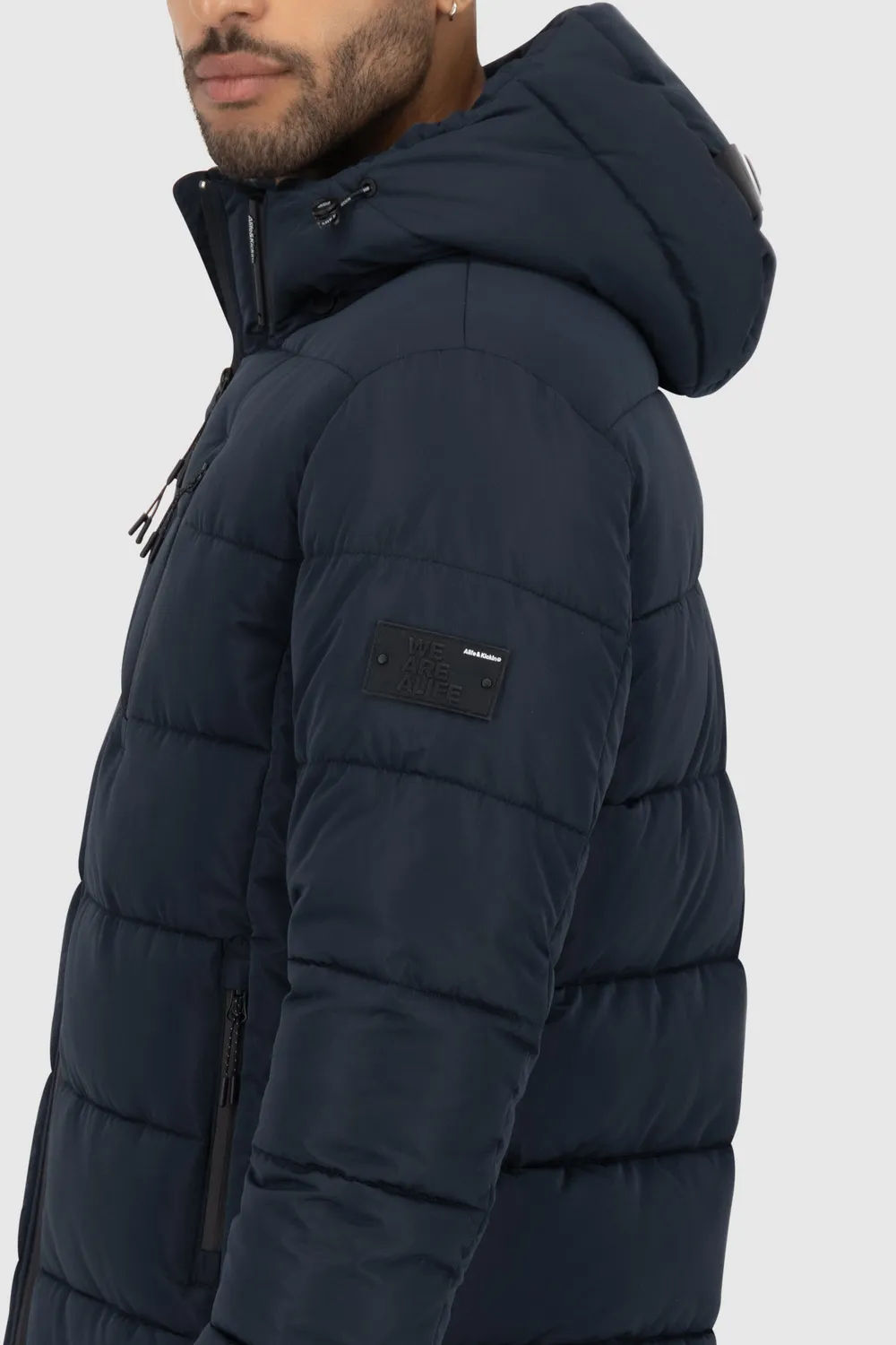 Alife & Kickin BranAK A Steppjacke Dunkelblau