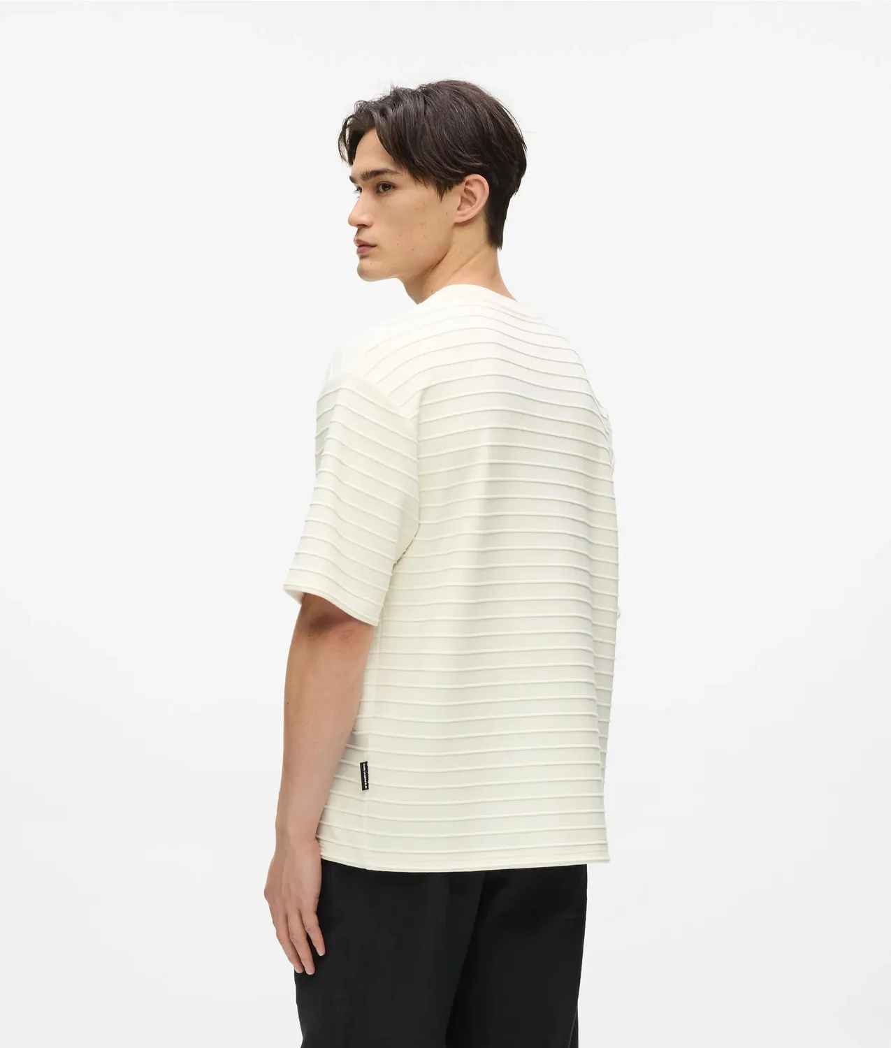 Karl Lagerfeld Ikon T-Shirt Streifen Herren