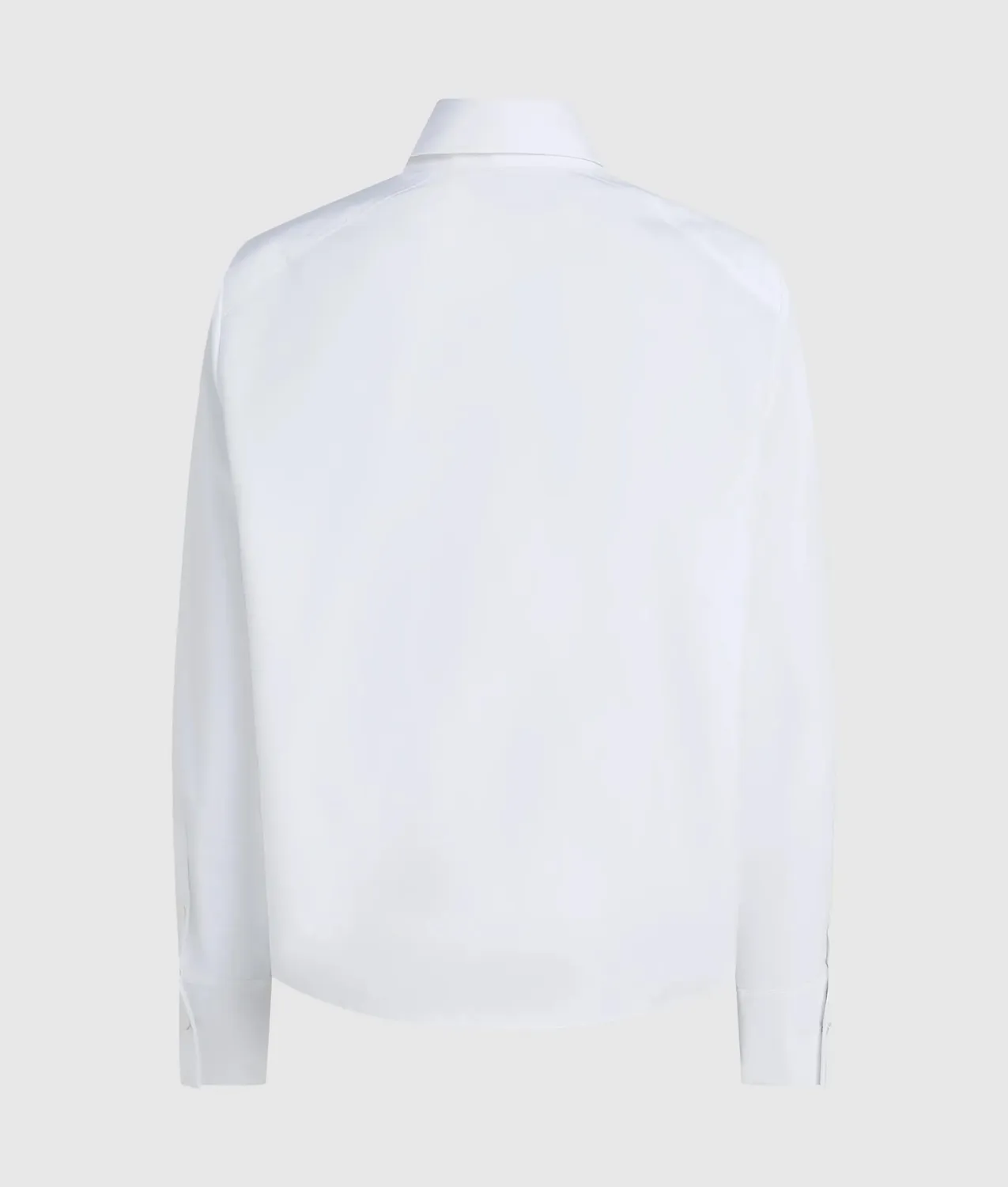 Karl Lagerfeld Karl Classics Shoulder Pad Poplin Bluse Stehkragen