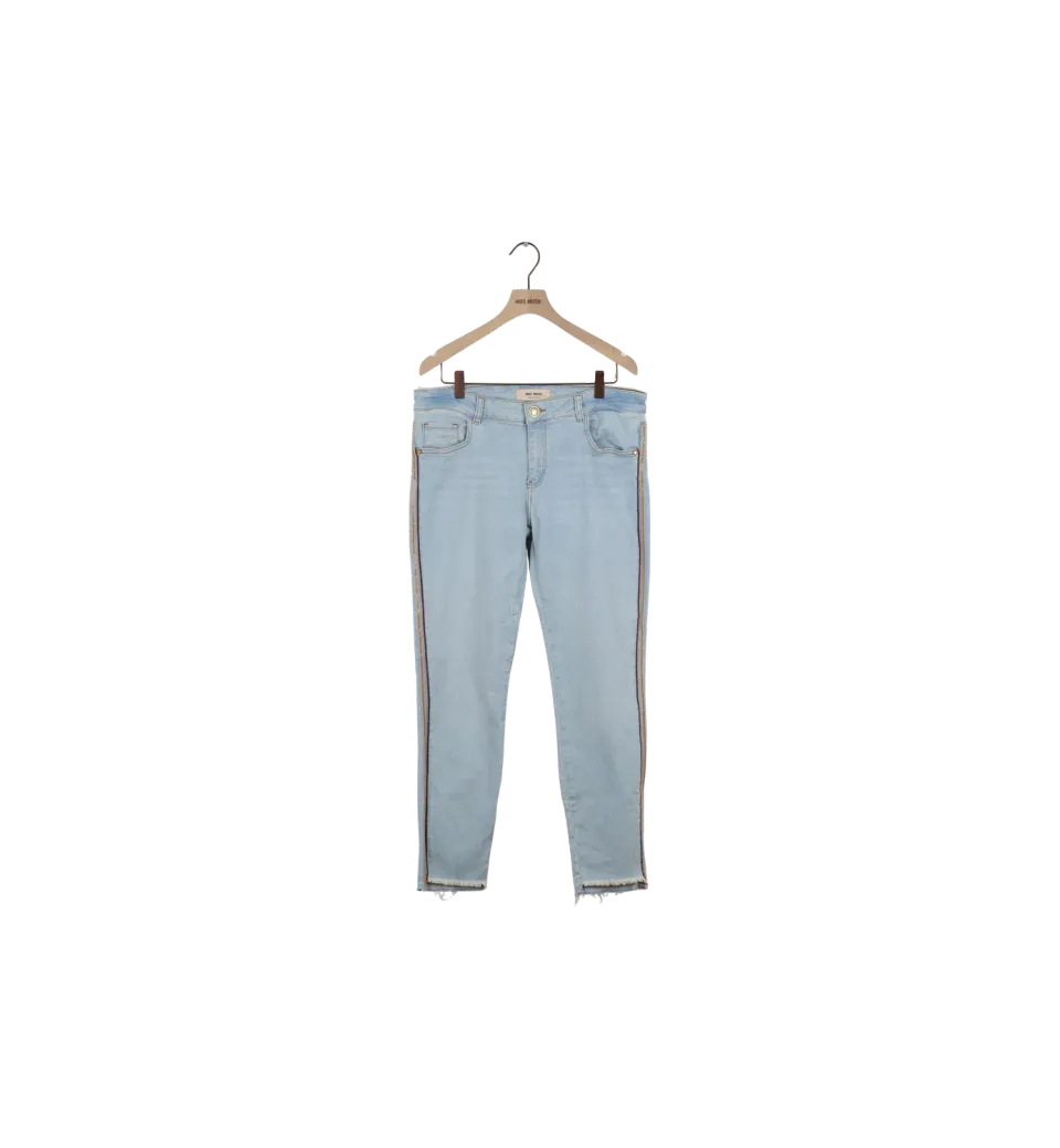 Mos Mosh MMSumner Frame Jeans 32 Hellblau Slim