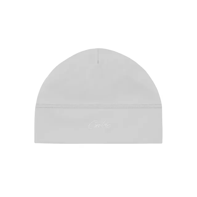 Corteiz Liteworky Cap Beanie Grau stretchig