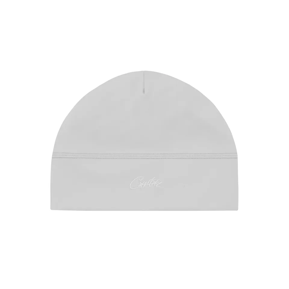 Corteiz Liteworky Cap Beanie Grau stretchig