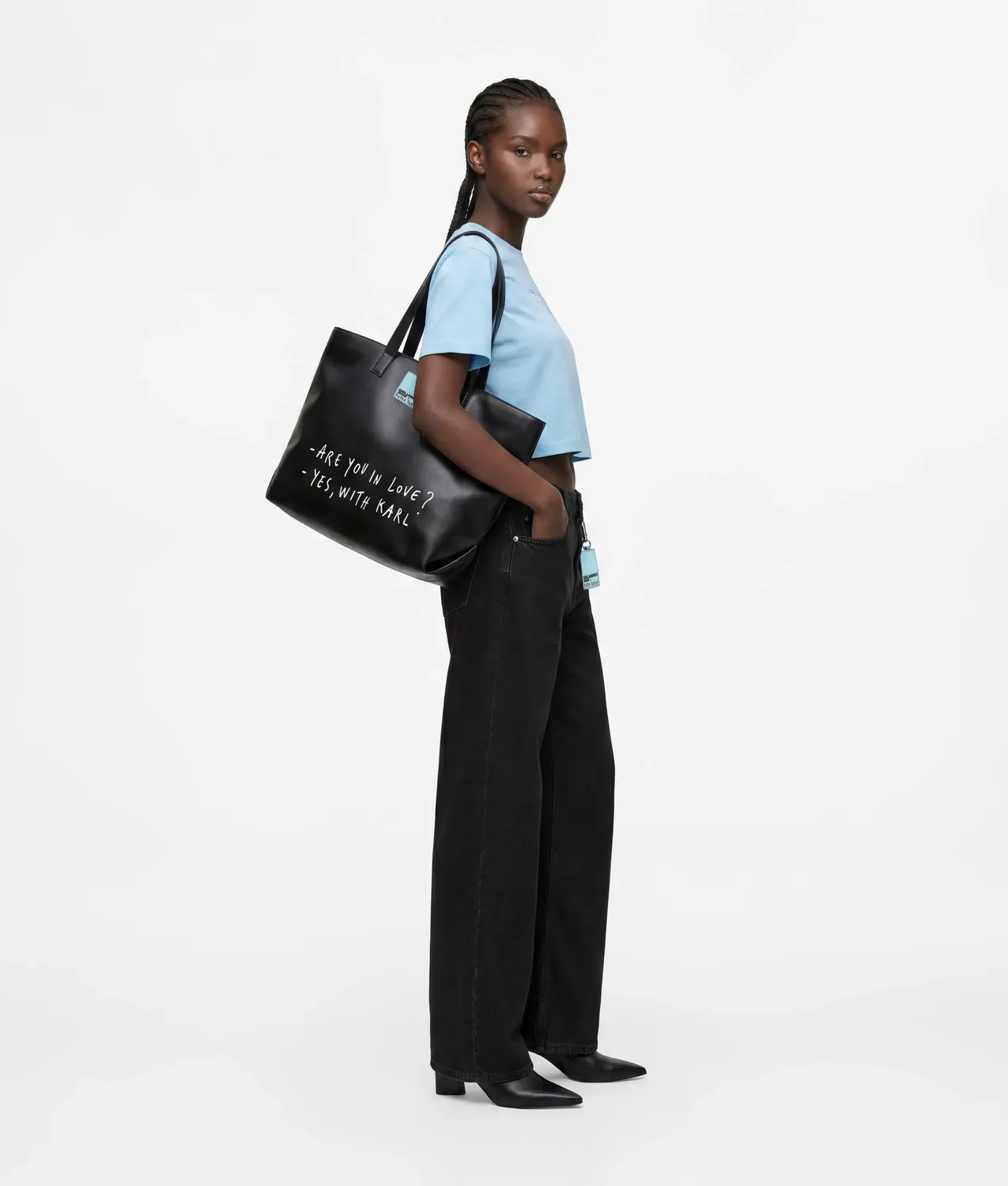 Karl Lagerfeld Jeans X Pietro Terzini Tote Bag XL Print