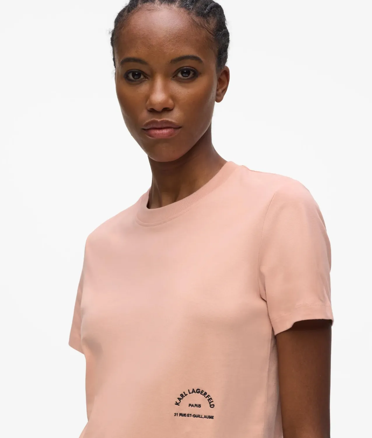 Karl Lagerfeld Rue St-Guillaume T-Shirt Bio-Baumwolle