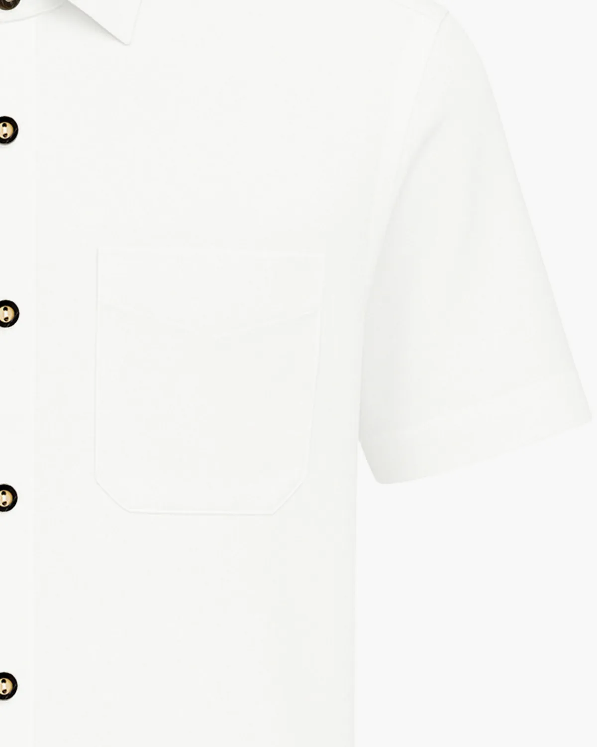 Gloriette Kurzarm Trachtenhemd Weiß Fashion Fit