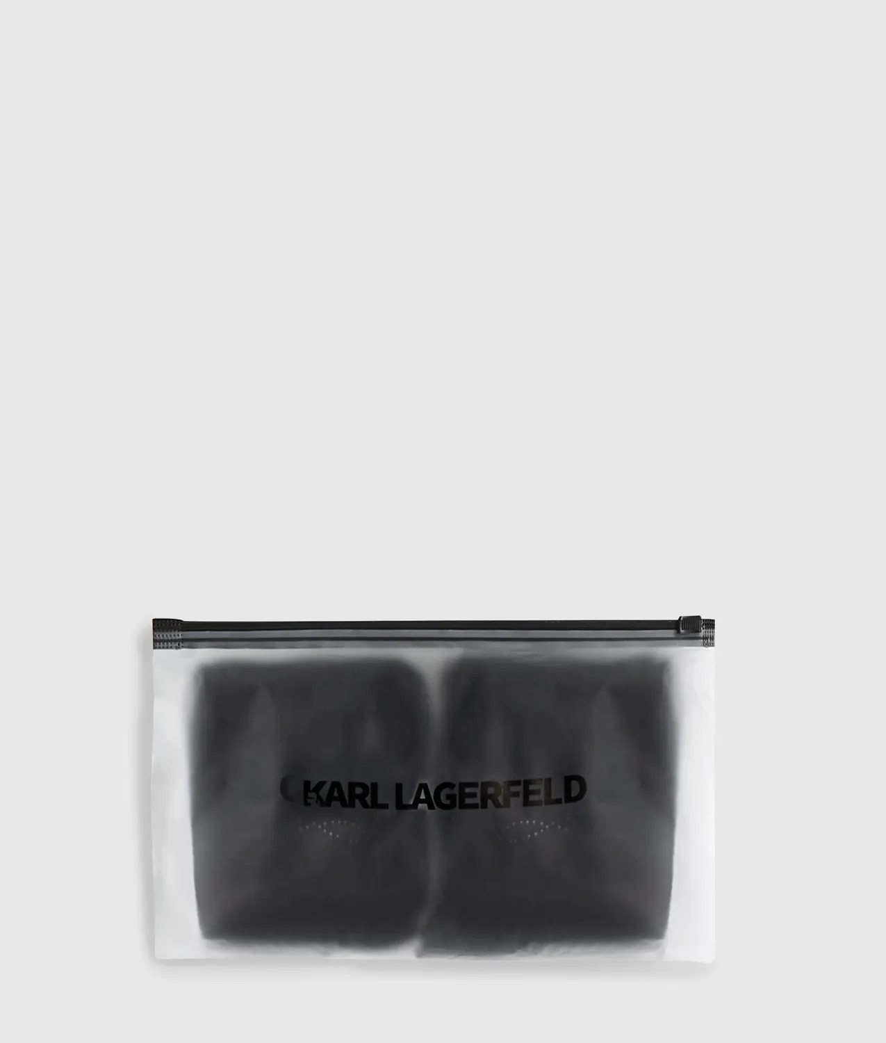 Karl Lagerfeld Autograph Socken 2er-Pack Mesh mit Strass