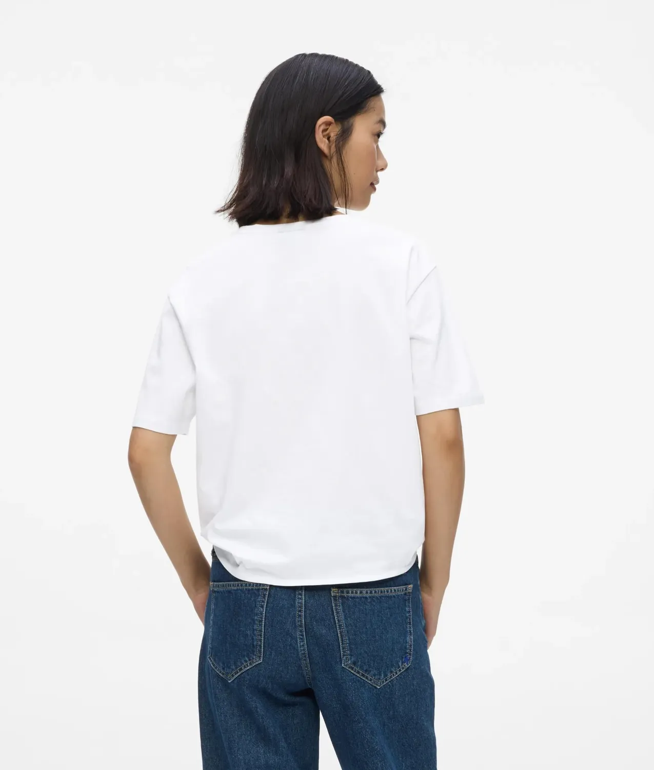 Karl Lagerfeld KL Jeans Tie Detail T-Shirt Bio
