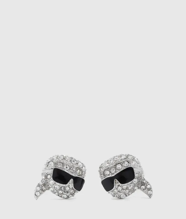 Karl Lagerfeld Ikon Karl Ohrstecker Pavé Kristall