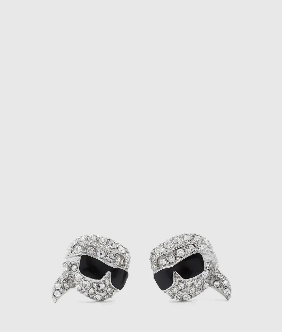 Karl Lagerfeld Ikon Karl Ohrstecker Pavé Kristall
