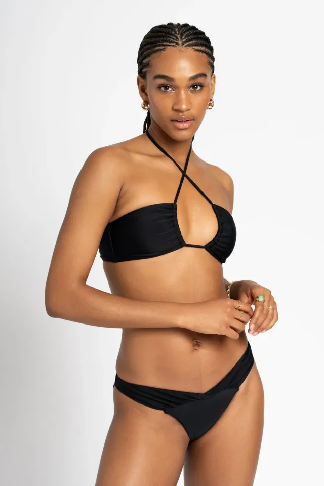 Alife & Kickin ZulaAK A Bikinihose Damen schwarz Tanga