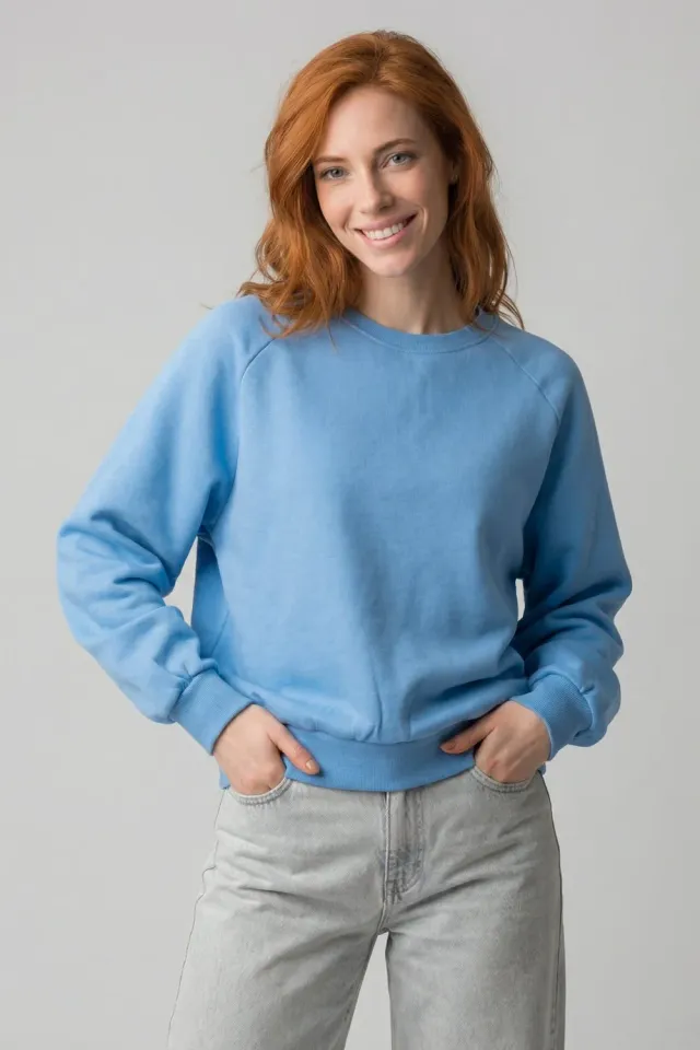Alife & Kickin ThyraAK A Sweatshirt blau Oversize Damen