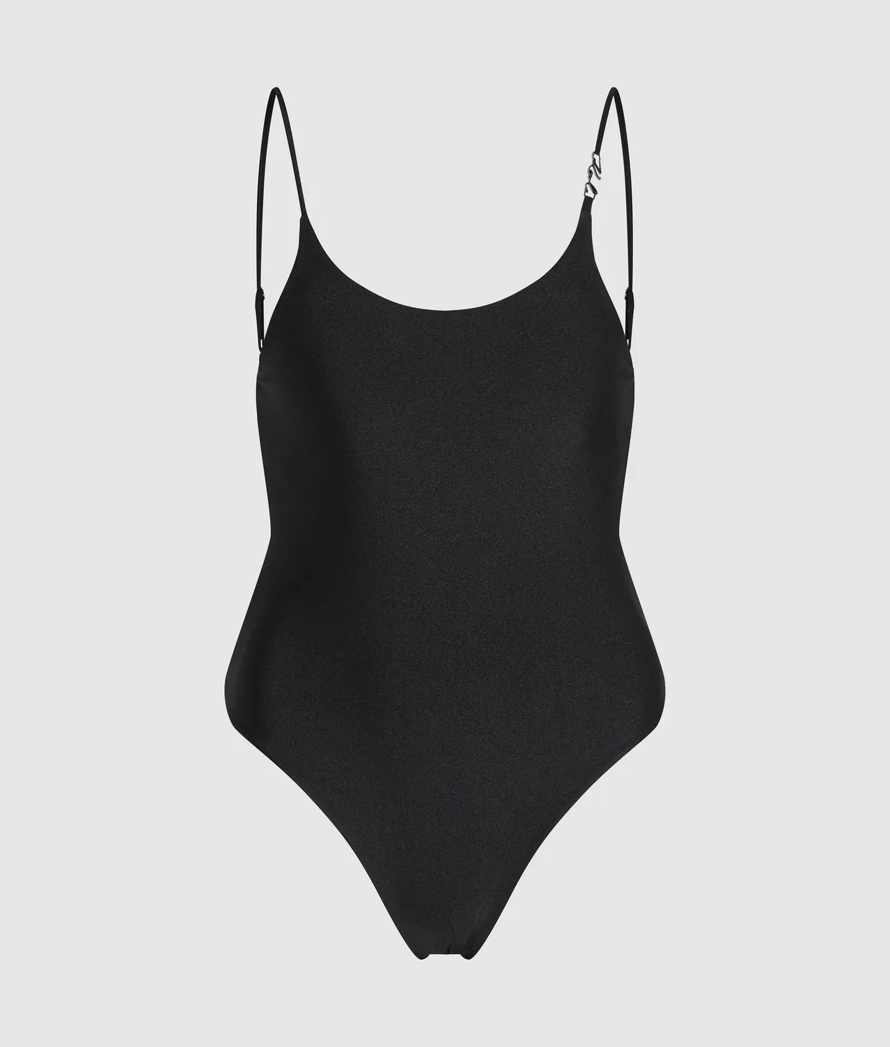Karl Lagerfeld Cheeky Badeanzug Damen hoher Beinausschnitt