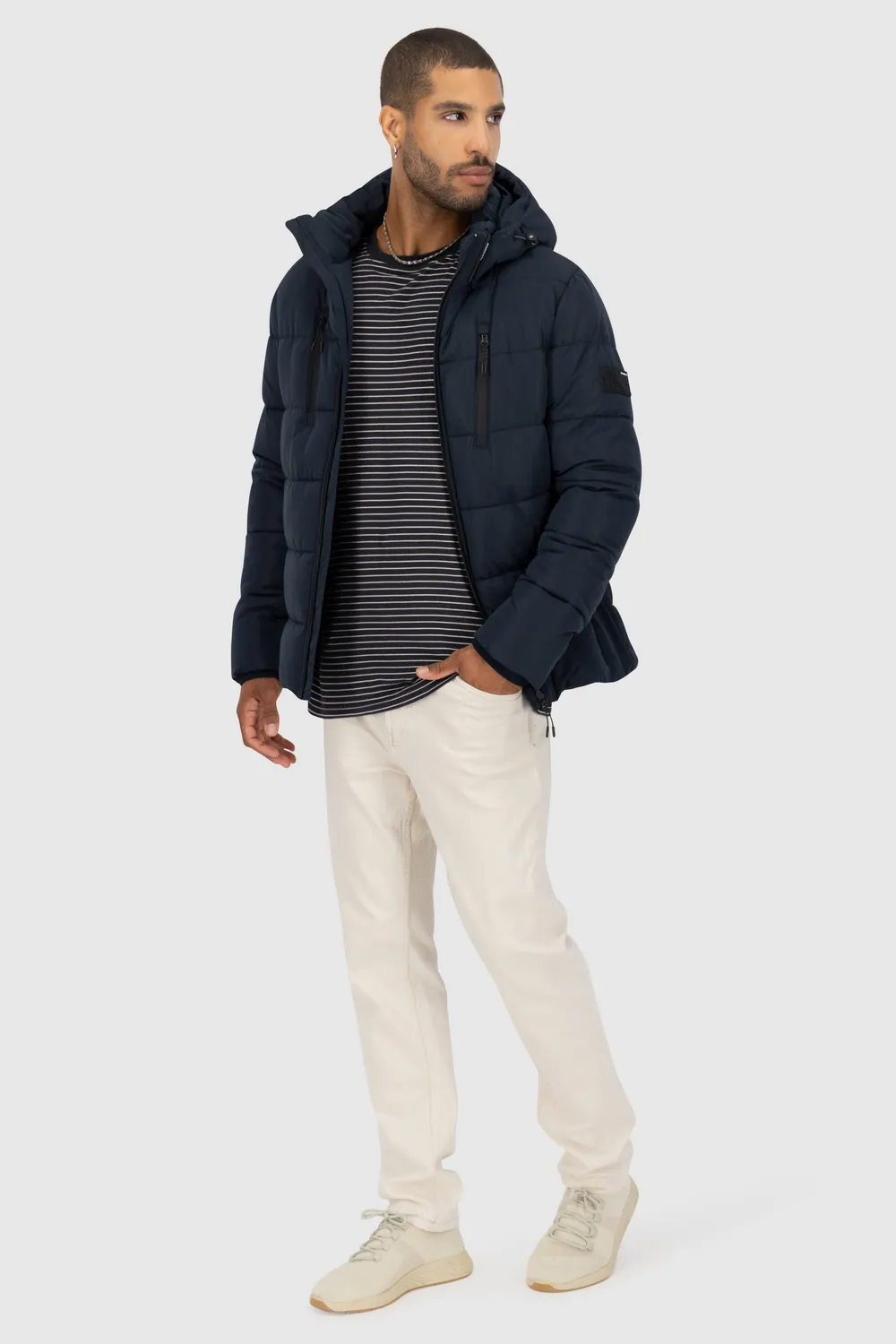 Alife & Kickin BranAK A Steppjacke Dunkelblau