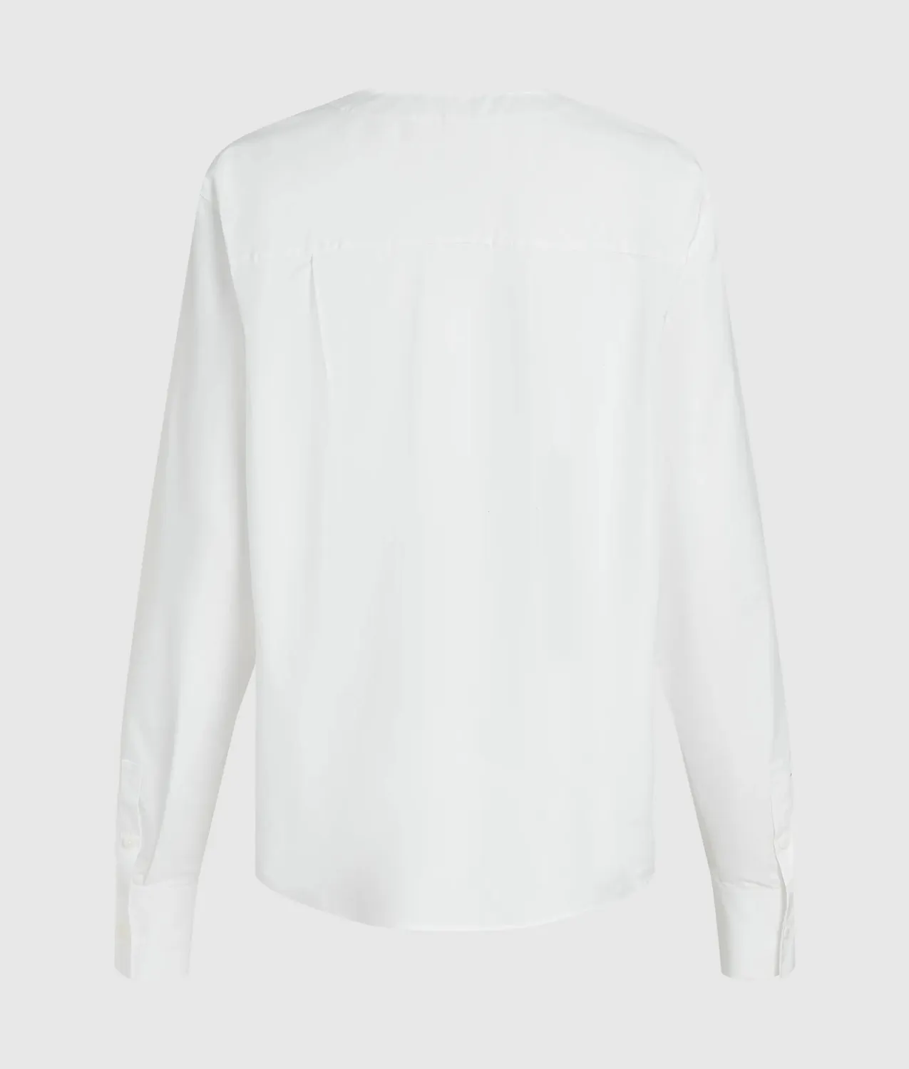 Karl Lagerfeld KL Studio Bluse V-Ausschnitt Falten