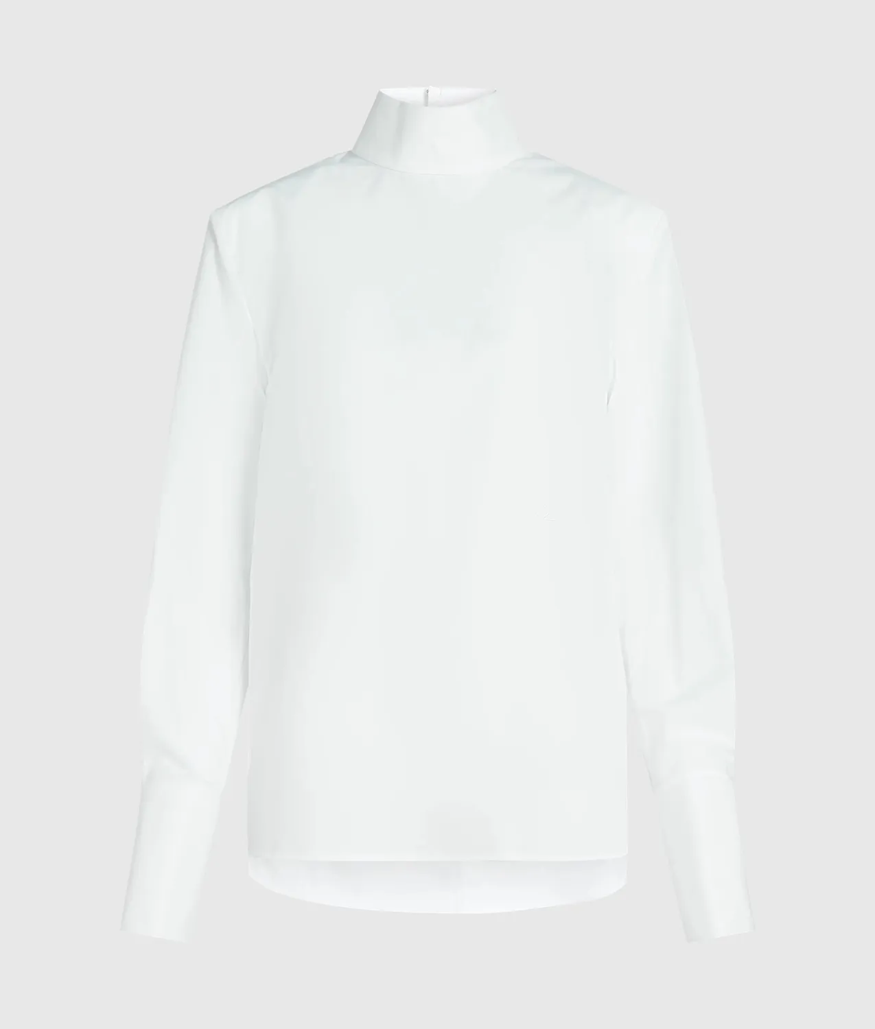 Karl Lagerfeld High Neck Bluse mit Stehkragen