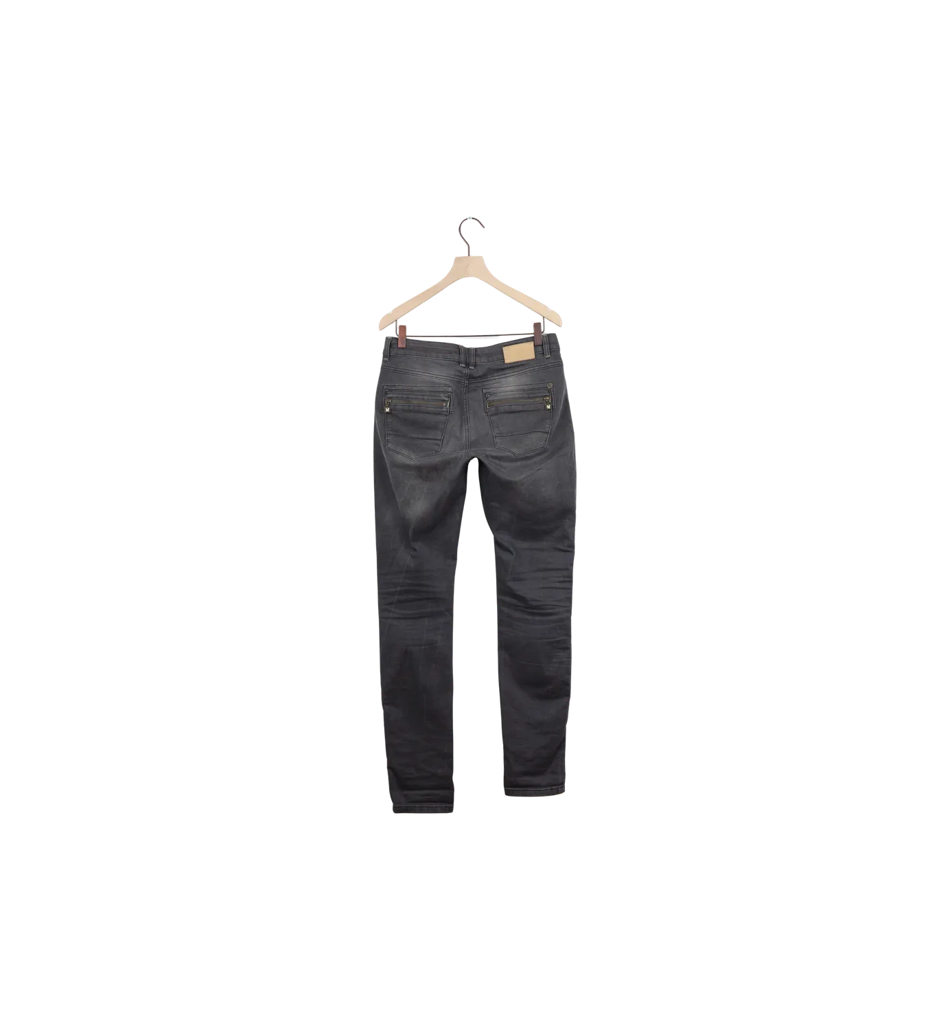Mos Mosh ReLoved Baba Grey Jeans grau Gr. 27 tapered