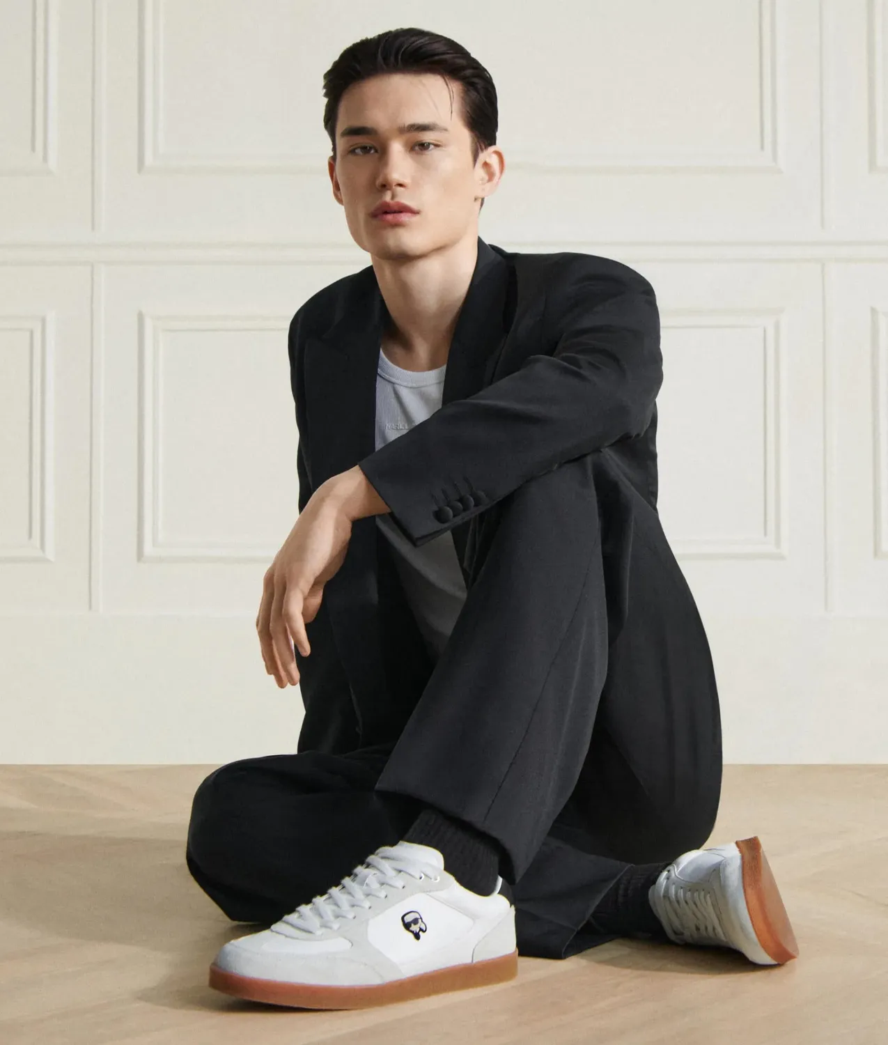 Karl Lagerfeld Ikon NFT Kandidate Sneaker Leder